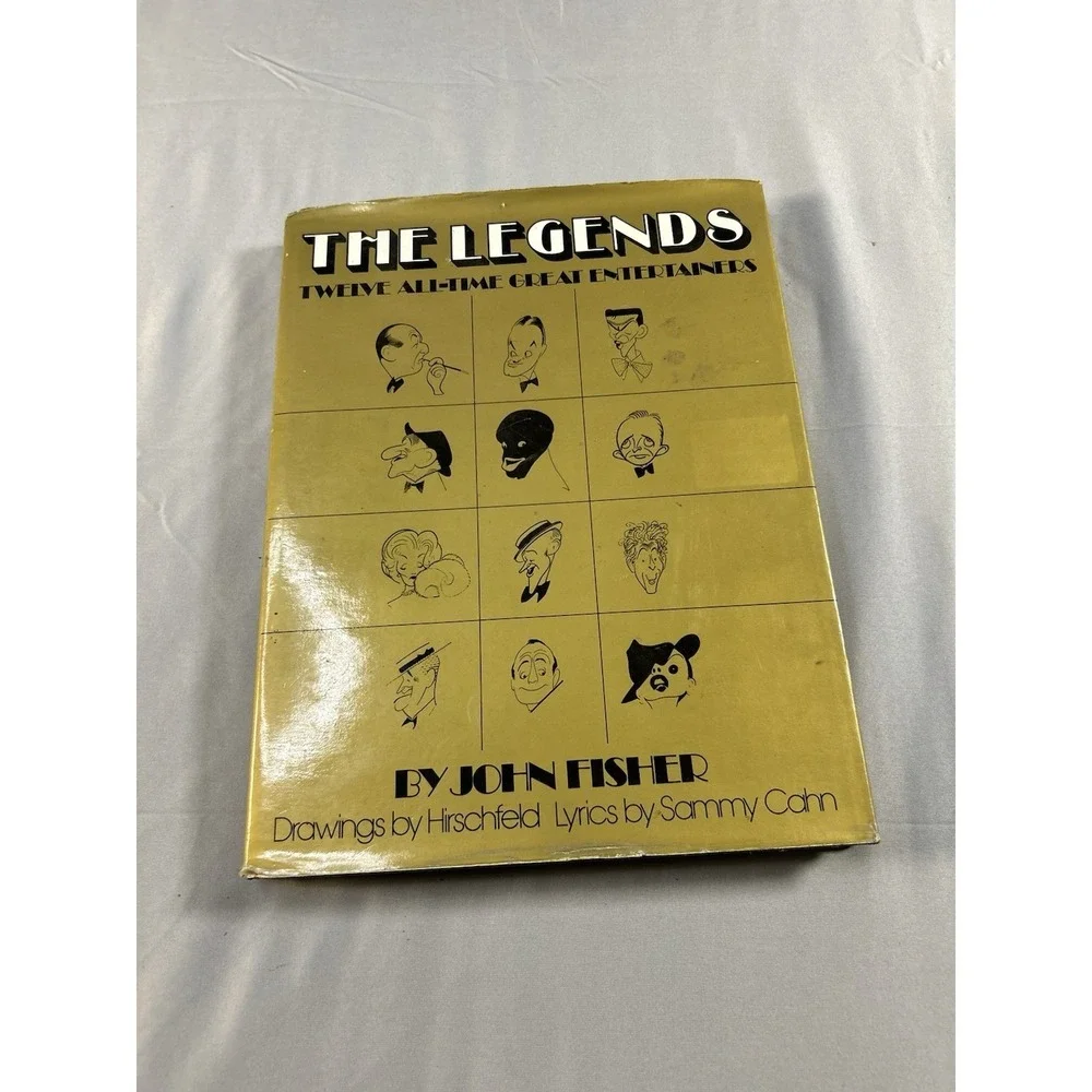 The Legends Twelve All-Time Great Entertainers by John Fisher. Hardcover‎ 1976